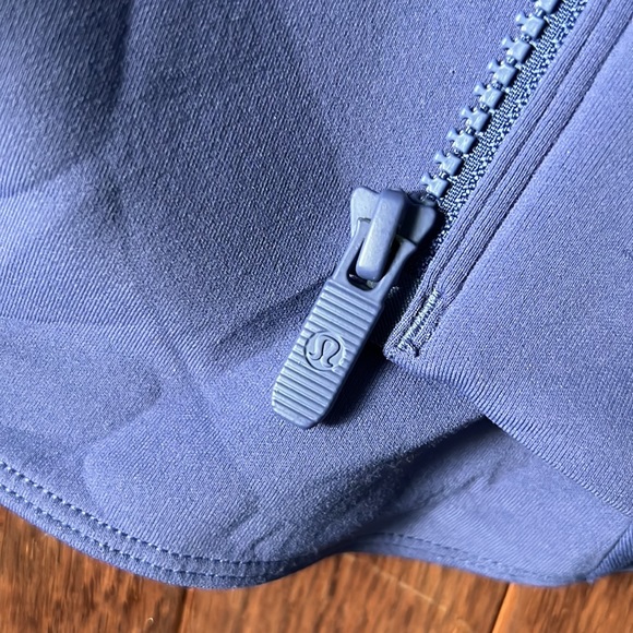 Lululemon Front and Back Zip Up Jacket Purple Indigo Women’s Size 2 - Picture 4 of 5